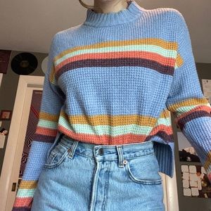 colorblock turtleneck